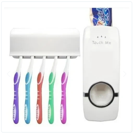 ✨DISPENSADOR DENTAL DE CREMA Y CEPILLOS ✨