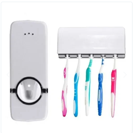 ✨DISPENSADOR DENTAL DE CREMA Y CEPILLOS ✨