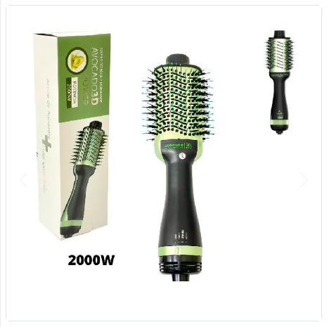 Cepillo Secador Alisador Aguacate 🔥Anti quemaduras 5 Niveles 2000w🔥